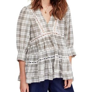 NEW!! Free People: time-out lace tunic, size XS